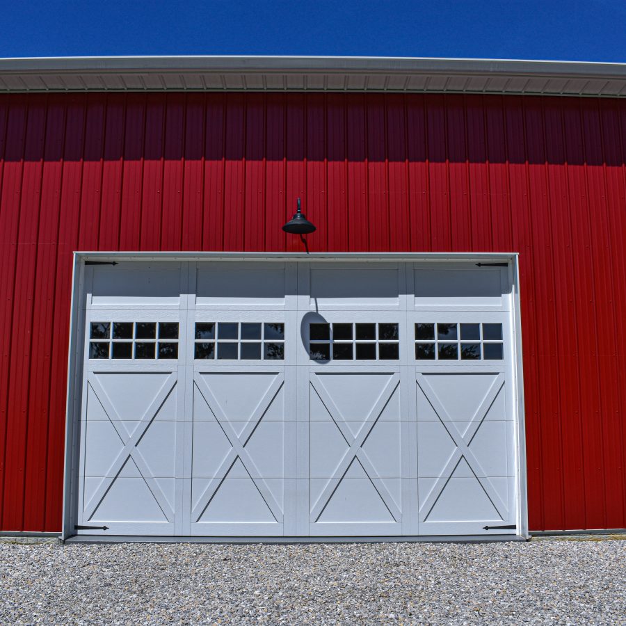 red metal siding installation in indiana