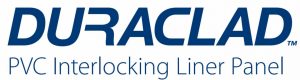 Duraclad interlocking panel logo