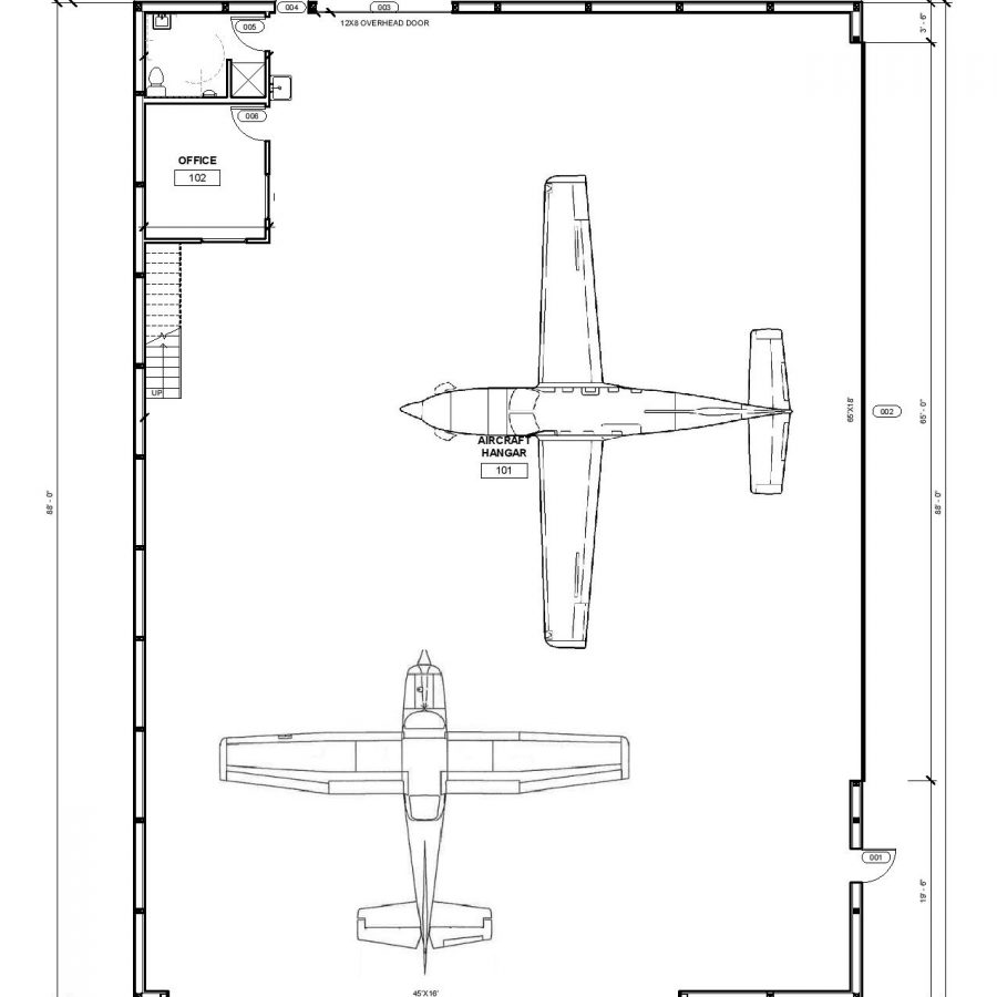 pole building for airport