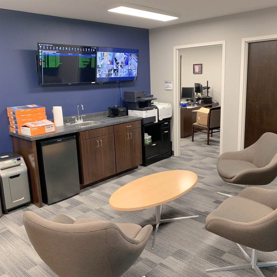 office space in post frame building