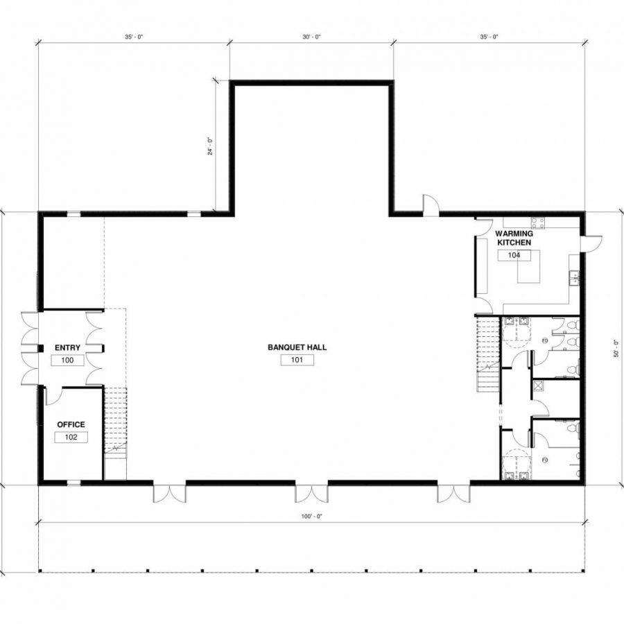 banquet hall plans
