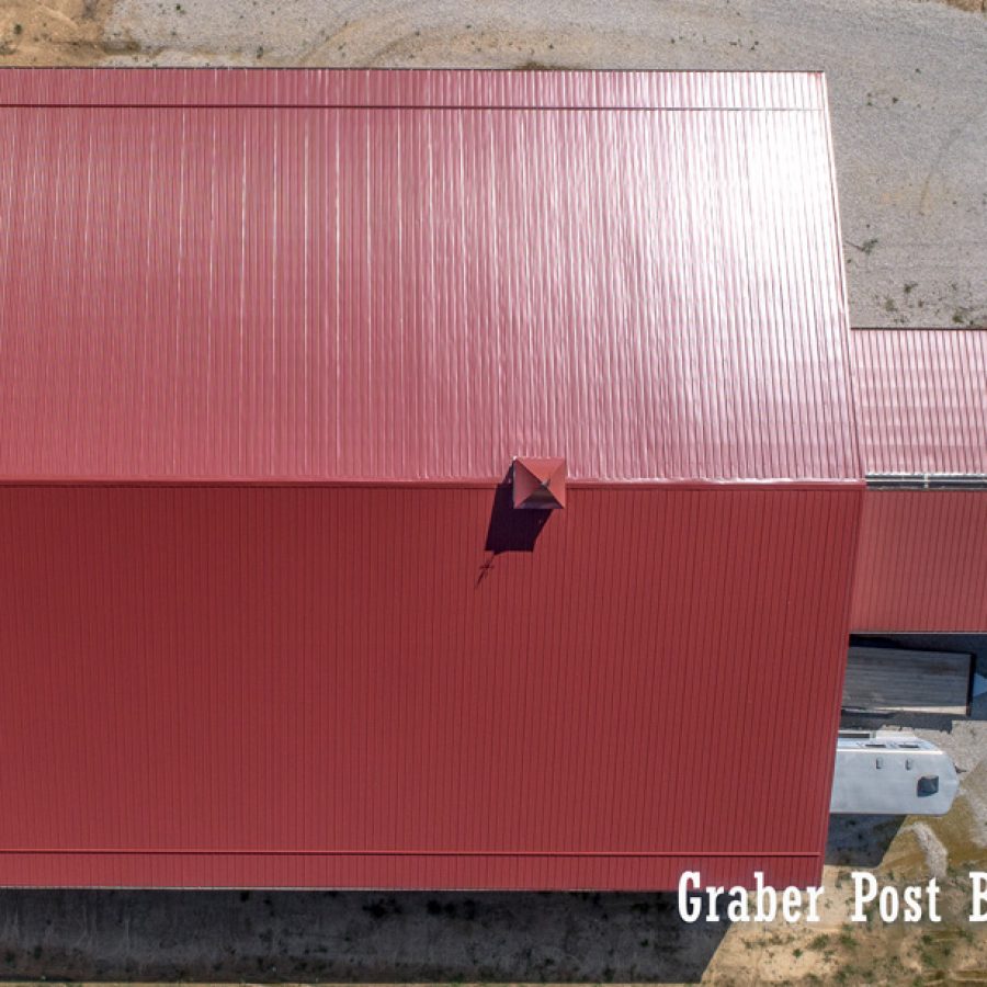 red metal roof materials