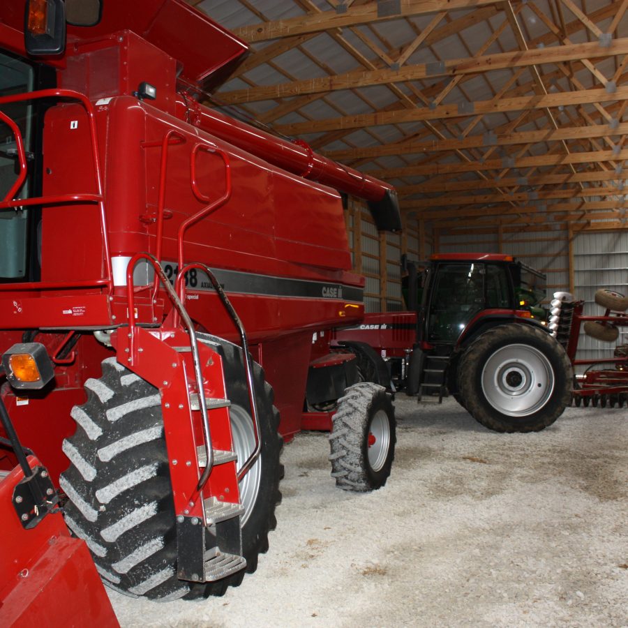 wooden engineered roof truss installation