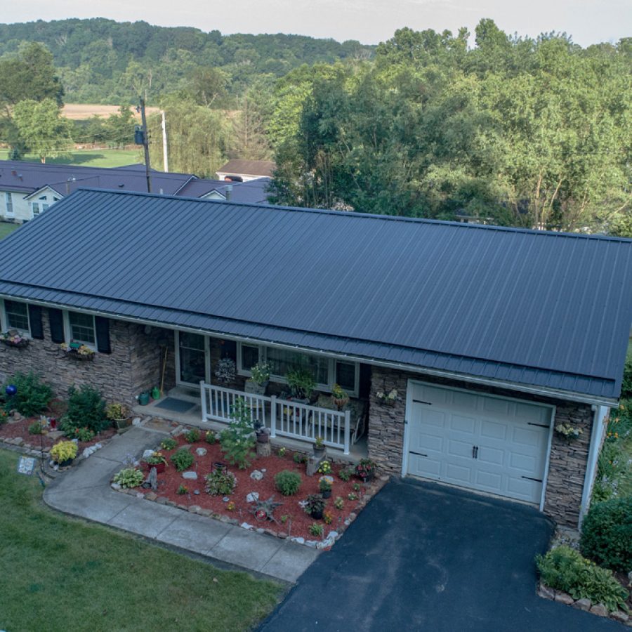 g rib metal roof panel