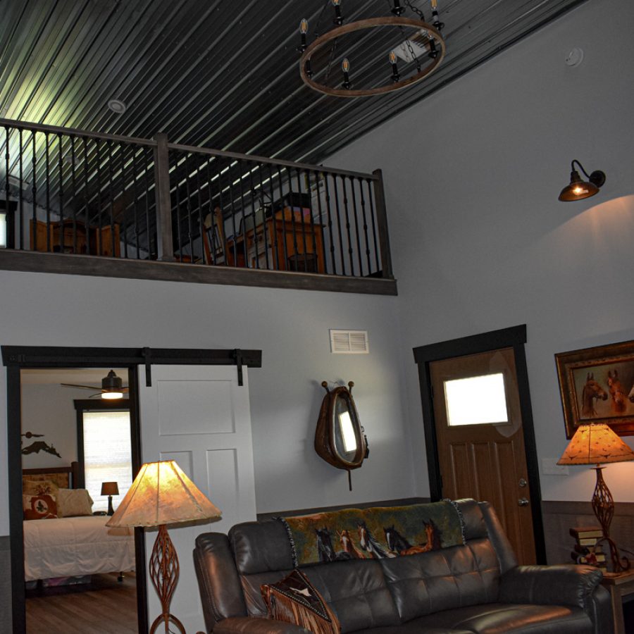 two story residential home