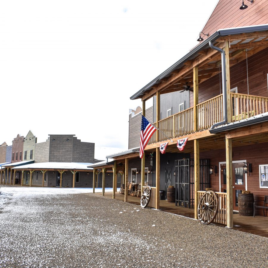 western post frame building structure