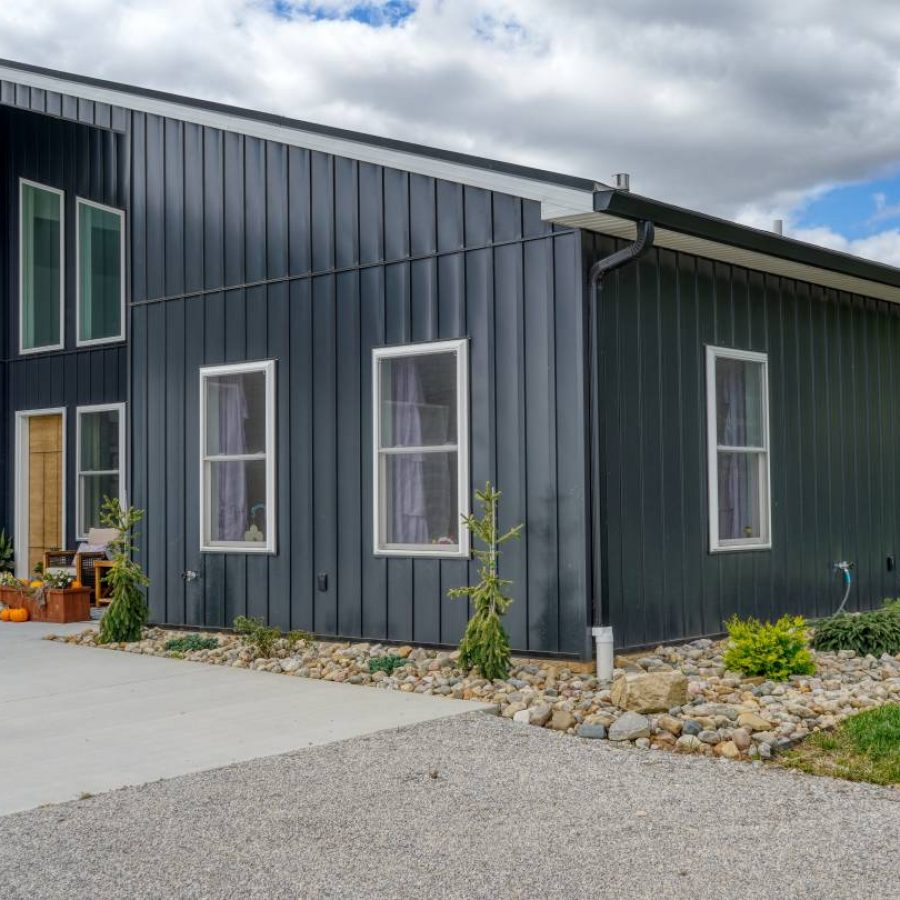 board and batten metal siding