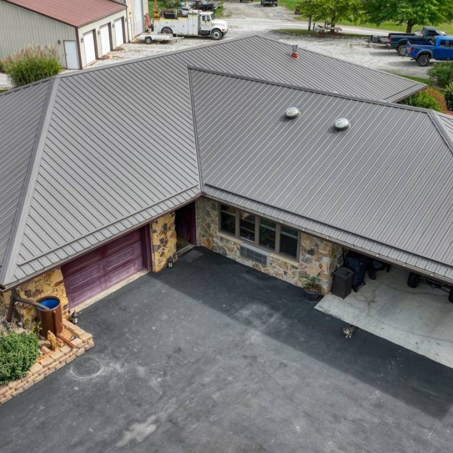 rib metal roofing